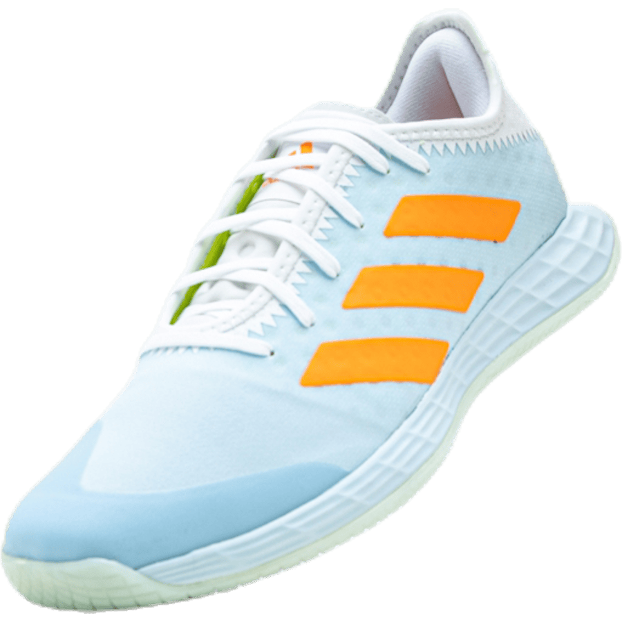 Adizero Fastcourt Handball Shoes Sky Tint / Cloud White / Signal Orange - Bild 6
