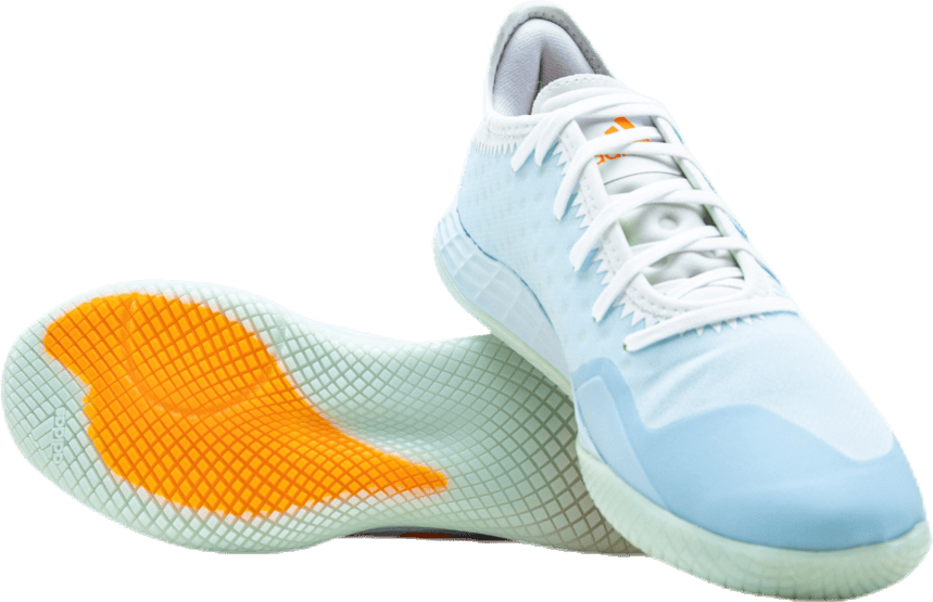 Adizero Fastcourt Handball Shoes Sky Tint / Cloud White / Signal Orange - Bild 7
