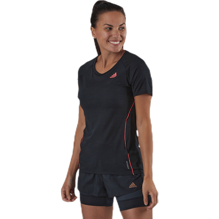 Adi Runner Tee Black - Bild 4