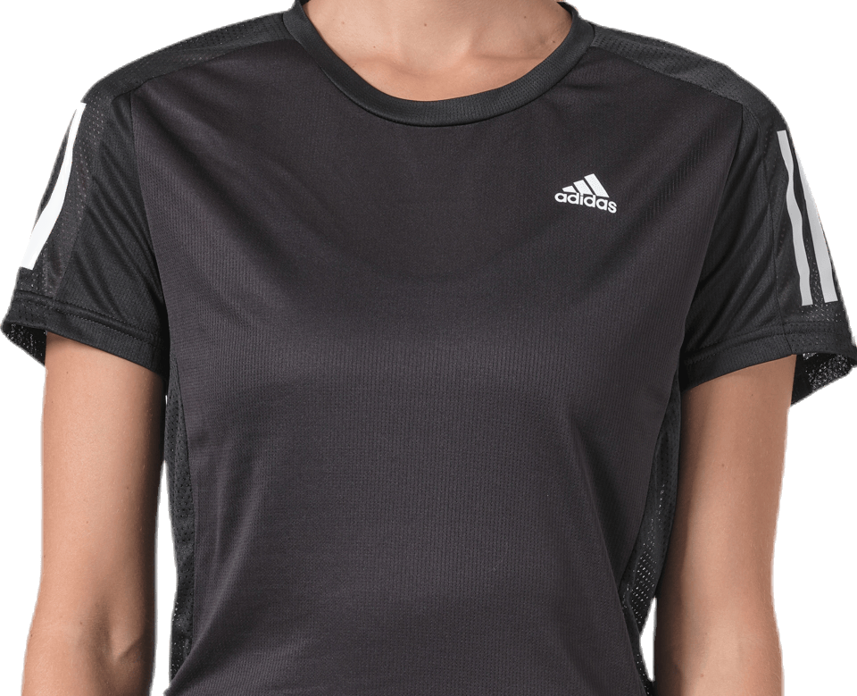 Adidas Own The Run Tee Women Black - Bild 4
