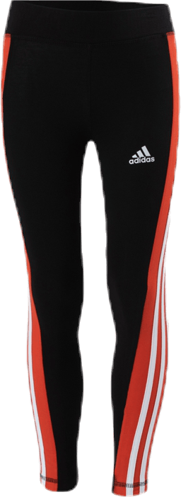 Girls Linear 3 Stripe Tight Orange/Black - Bild 2