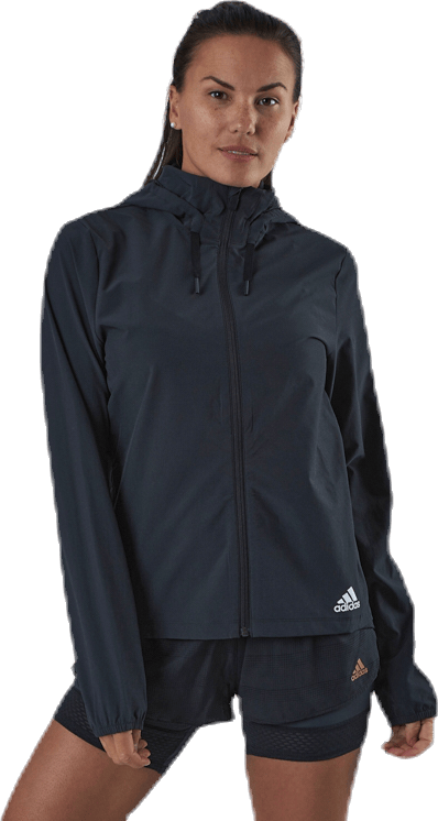 Lightweight Woven Jacket White/Black, Female, Apparels, jackets, Workout, Black, XS