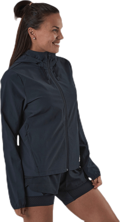 Lightweight Woven Jacket White/Black - Bild 2