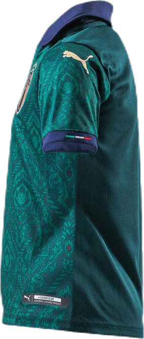 FIGC Third Shirt Replica Jr Blue/Green - Bild 2