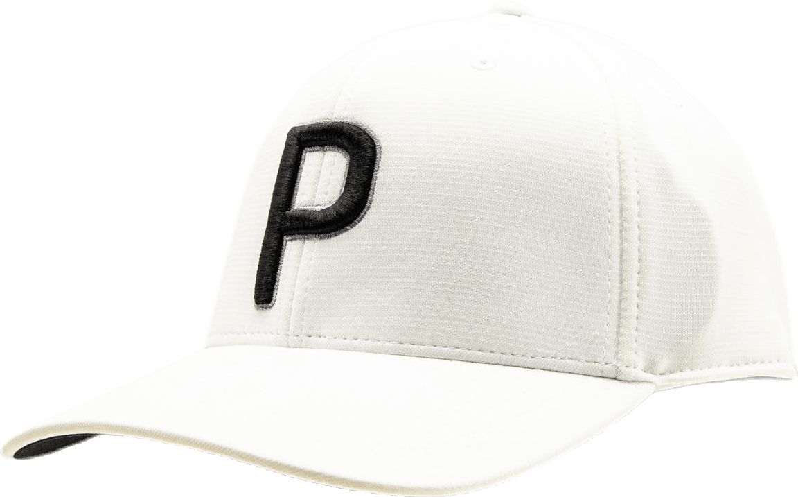 P 110 Cap White, Male, Odzież, czapki i czapki, Golf, Biały, ONESIZE