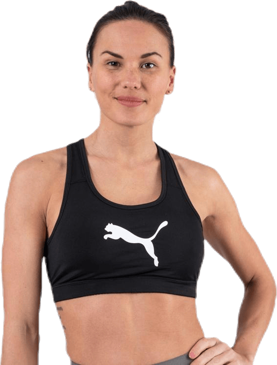 4Keeps Bra PM White/Black, Female, Ropa, Sujetador deportivo, Running, Negro, M