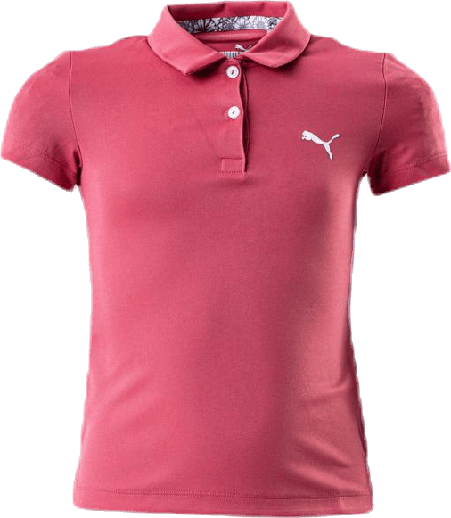 Girls Essential Polo Pink