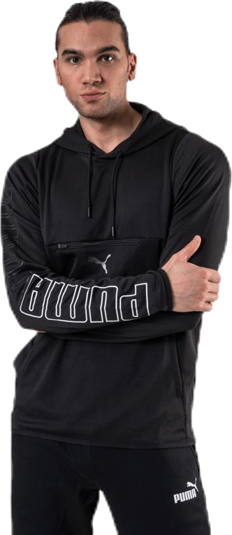 Power Knit Hoodie Black - Bild 3