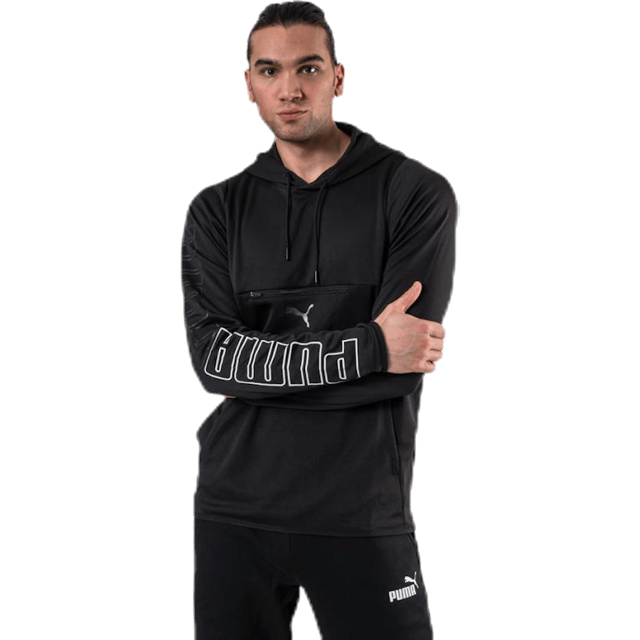 Power Knit Hoodie Black - Bild 3