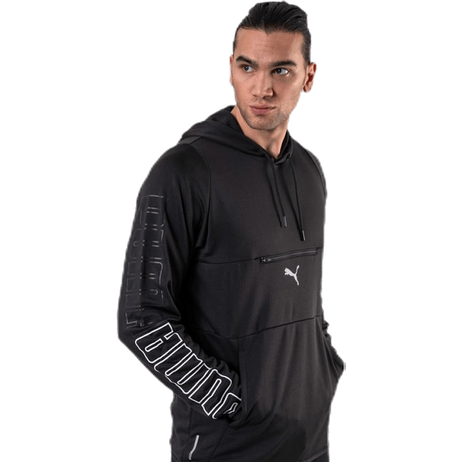 Power Knit Hoodie Black - Bild 7