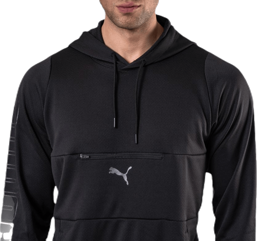 Power Knit Hoodie Black - Bild 8