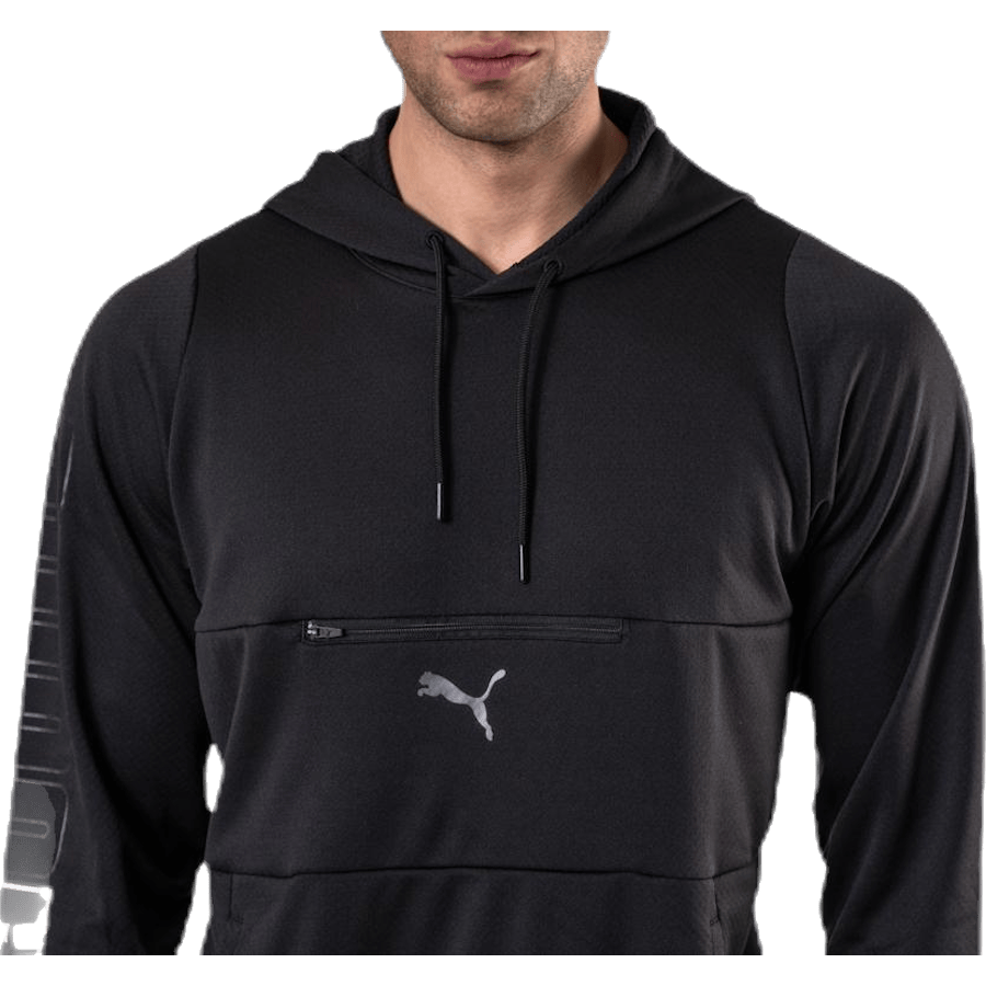 Power Knit Hoodie Black - Bild 8