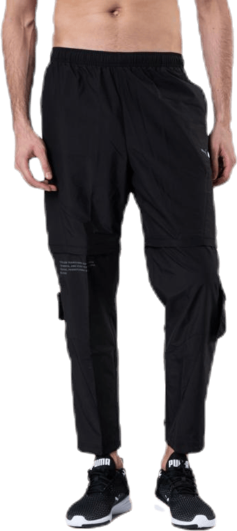 First Mile 2in1 Woven Pant Black, Male, Apparels, Pants, Black, XL