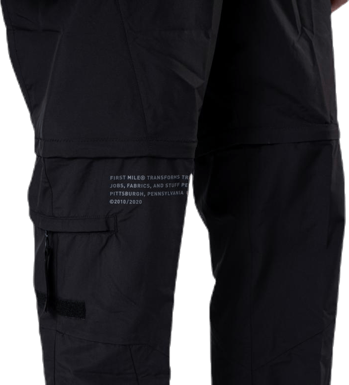 First Mile 2in1 Woven Pant Black - Bild 4