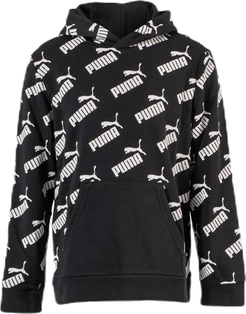 Amplified AOP Hoody TR B Black