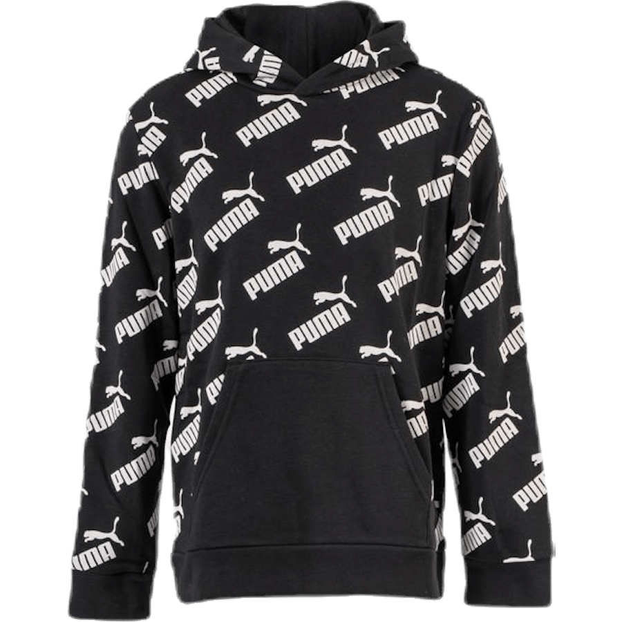 Amplified AOP Hoody TR B Black