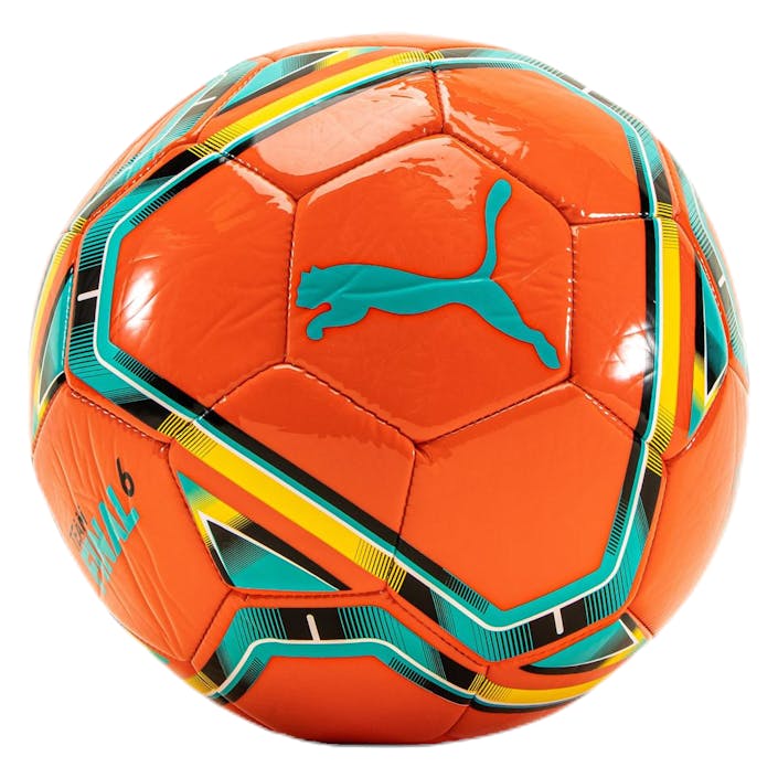 teamFINAL 21.6 MS Ball Blue/Red, Unisex, Ekwipunek, rakiety, Piłka nożna, Pomarańczowy, 5