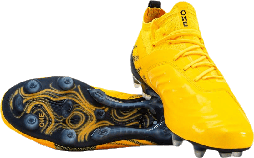 Puma One 20.1 FG/AG Black/Yellow - Bild 8