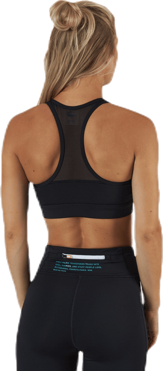 High Impact Front Zip Bra Black - Bild 3