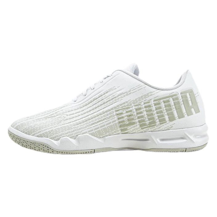 Adrenalite 4.1 Junior White/Grey, Unisex, Sko, Treningssko, Håndball, Hvit, EU 38,5
