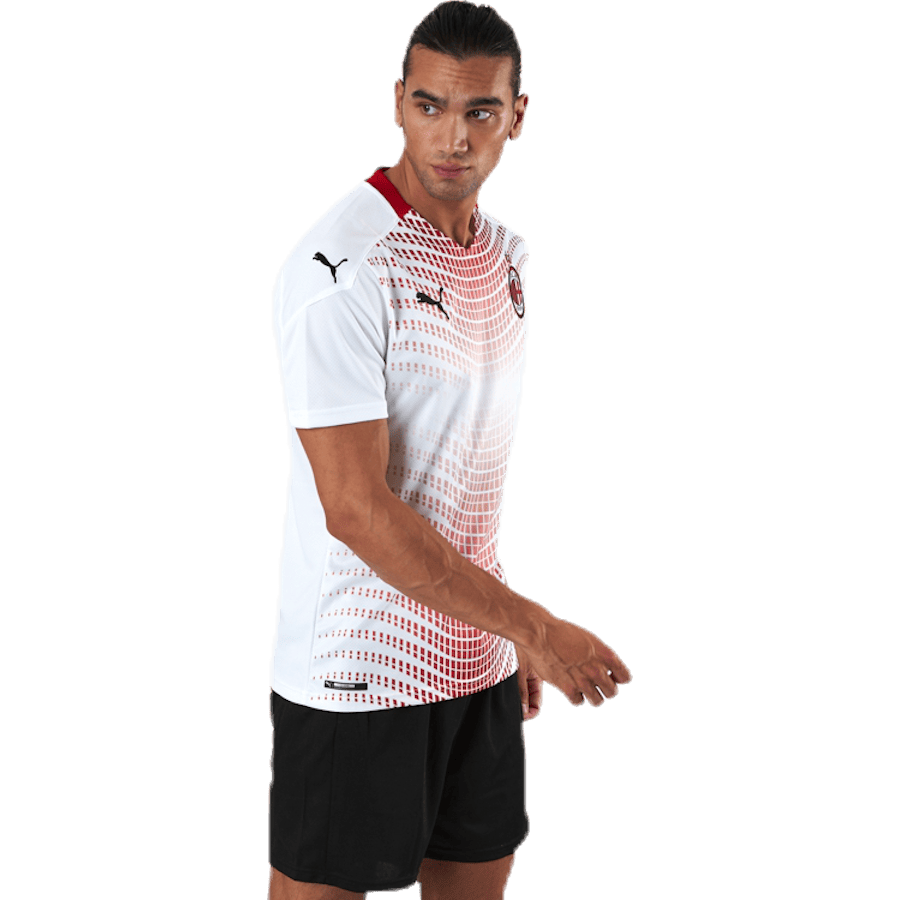 AC Milan Away Shirt Replica White/Red