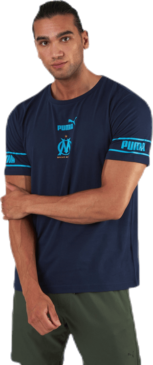 Olympique Marseille Culture Tee II Blue