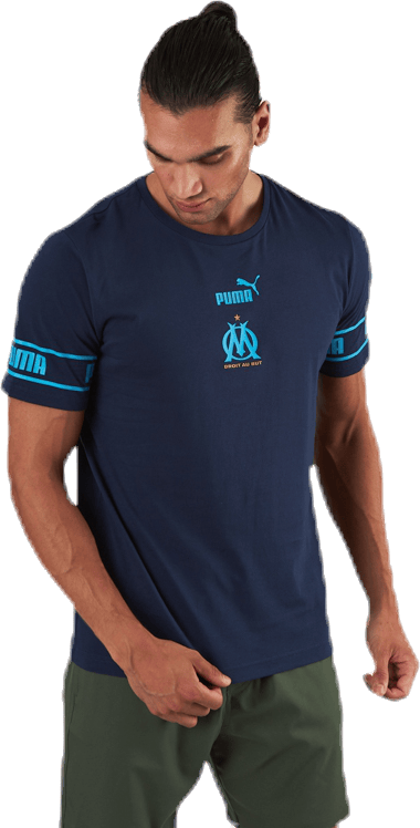 Olympique Marseille Culture Tee II Blue - Bild 2