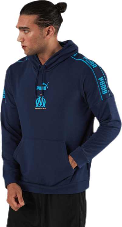Olympique Marseille Culture Hoody II Blue - Bild 2