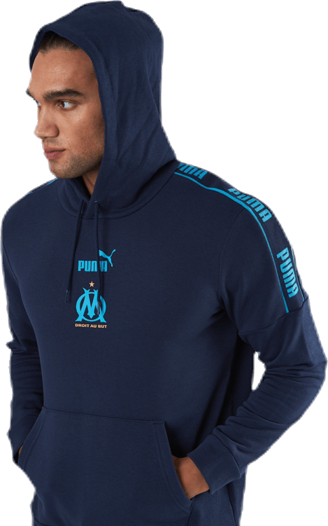 Olympique Marseille Culture Hoody II Blue - Bild 5