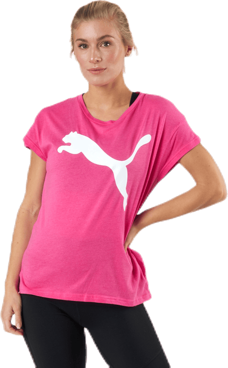 Active Logo Tee Pink