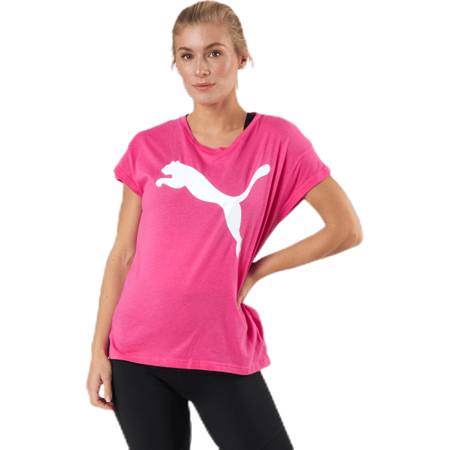 Active Logo Tee Pink