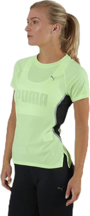 Run Lite Laser Cat SS Tee Yellow - Bild 2