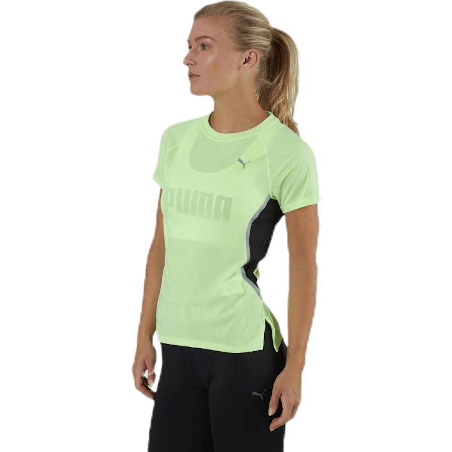 Run Lite Laser Cat SS Tee Yellow - Bild 2