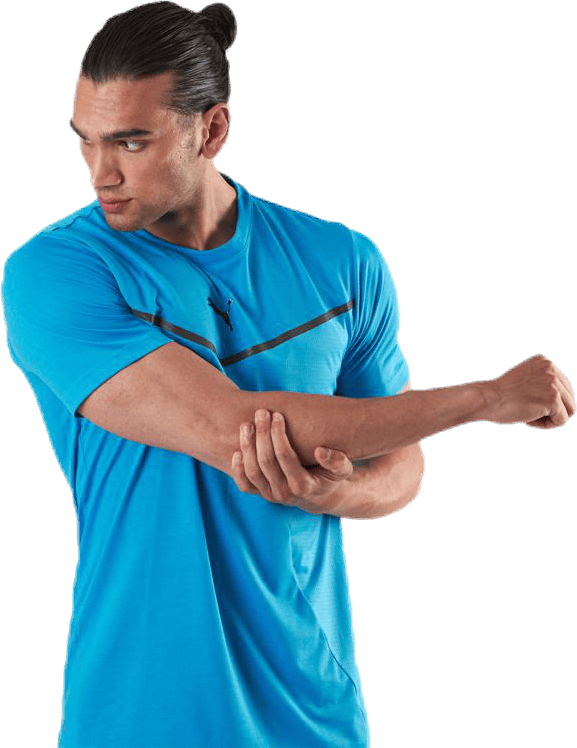 Train Thermo R+ BND Short Sleeve Tee Blue - Bild 2