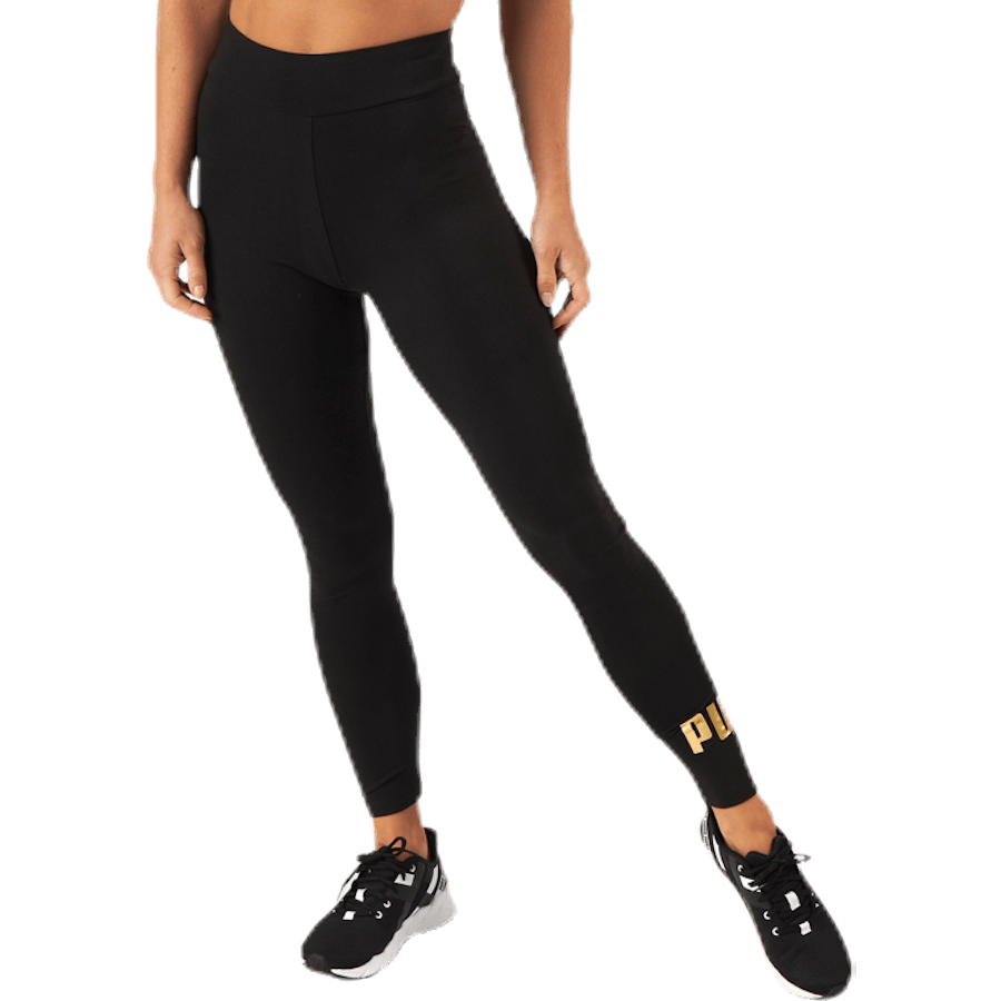 ESS Logo Leggings Black/Gold