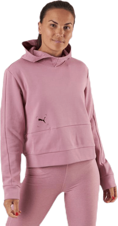 Nu-Tility Hoodie Pink, Female, Apparels, Shirts, Pink, XS