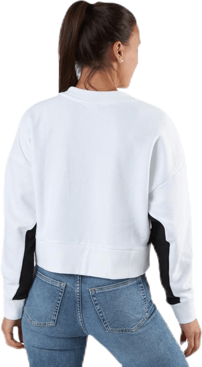 Classics Cropped Crew White - Bild 3