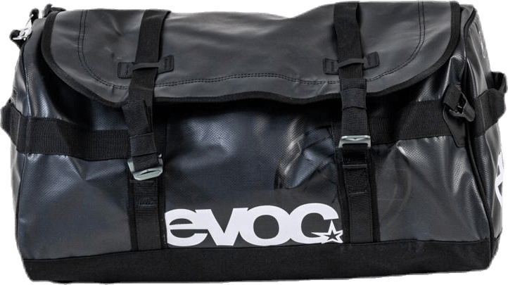 Duffle Bag 40L Black, Unisex, Ekwipunek, torby i plecaki, Czarny, S