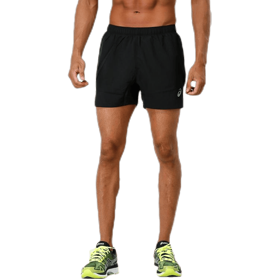 Silver 5″ Short Black