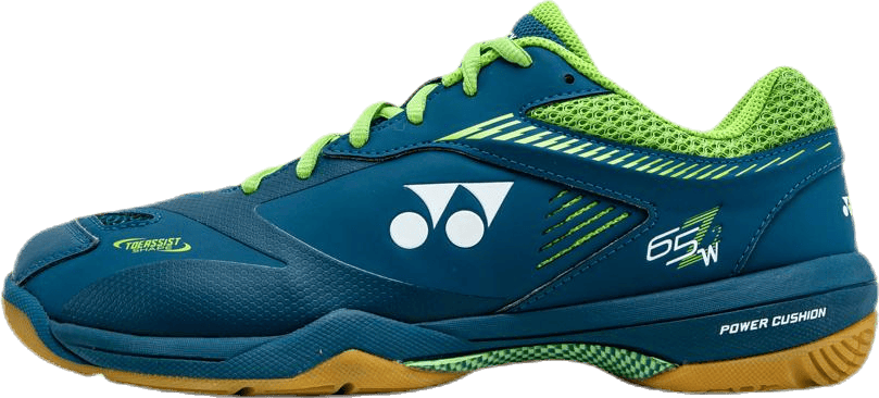 Shb 65 Z II Wide Blue/Green, Male, Scarpe, Scarpe da allenamento, Badminton, Blu/Verde, EU 43
