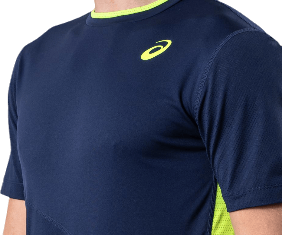 Club SS Tee Blue/Yellow - Bild 6