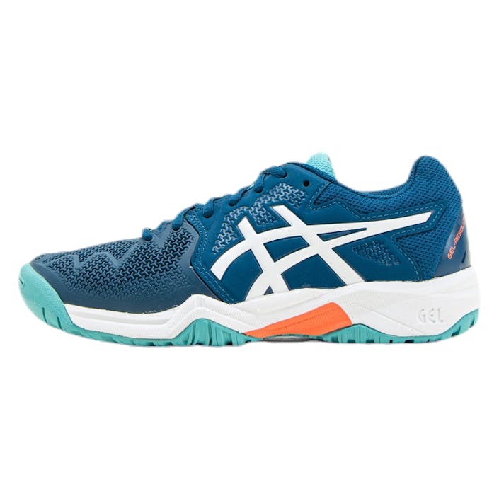 Gel-Resolution 8 GS Blue/White, Unisex, Topánky, Cvičebná obuv, Tenis, Modrá/Biely, EU 33