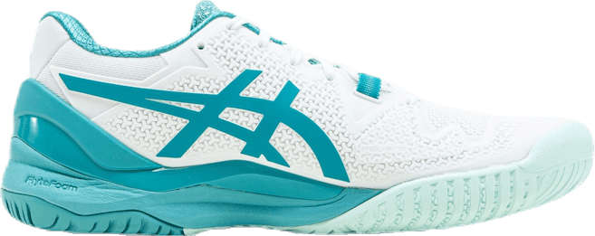 Gel-Resolution 8 White/Turquoise