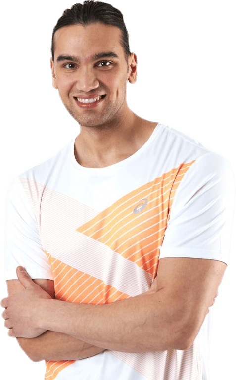Tokyo SS Top Orange/White - Bild 3