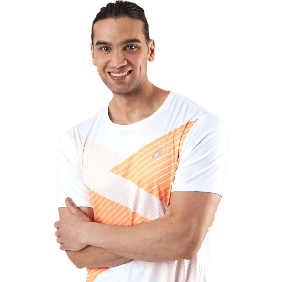 Tokyo SS Top Orange/White - Bild 3