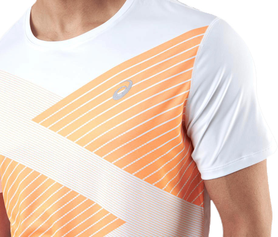 Tokyo SS Top Orange/White - Bild 4