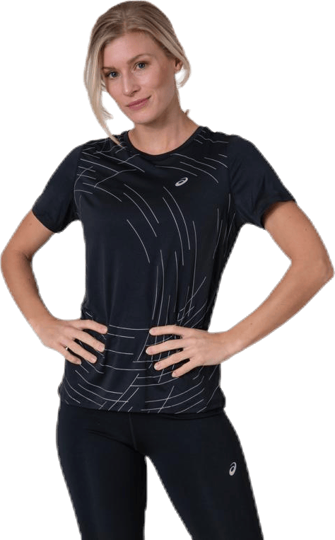 Night Track SS Top Black