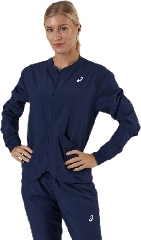 Club Woven Jacket Blue