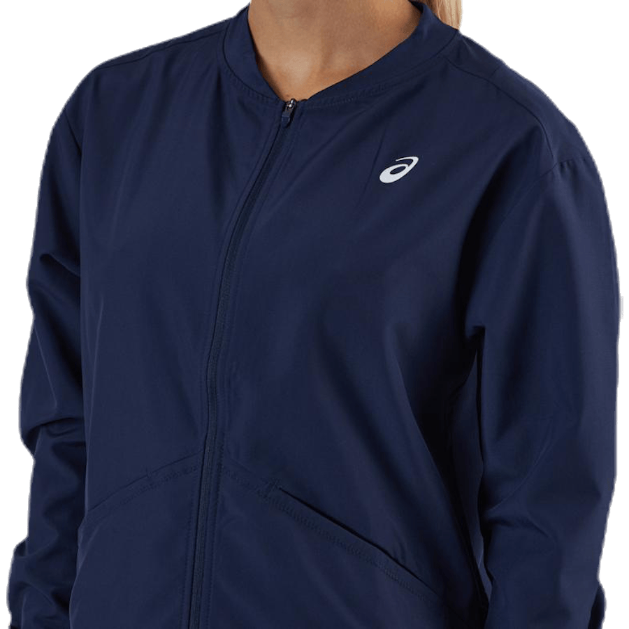 Club Woven Jacket Blue - Bild 4