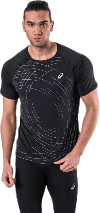Night Track SS Top Black